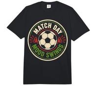 Match Day Mood Swings Funny Soccer Fan Saying Football Comfort Colors Adult Heavyweight T-Shirt