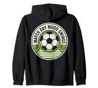 Match Day Mood Swings Funny Soccer Fan Saying Football Sudadera con Capucha