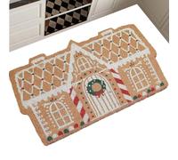 Match di Benvenuto Natalizio - Di Natale 60x40x1cm, Copo di Neve per vacanze Babbo Natale, Tappeti Anteriori, Tappeti per esterni Non Slip | Decoraciones para Las Vacaciones, decoración para
