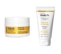 Match Máscara Nutrición Profunda, Tratamiento Capilar Hidratante, 70g - 2.5 oz