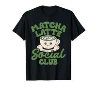 Matcha Amante del Té Verde Hielos Matcha Latte Camiseta