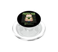 Matcha Cat Kawaii Japonés Otaku Anime Té Verde Estética PopSockets PopGrip para MagSafe
