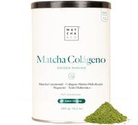 Matcha Collagen. Colágeno Marino con Magnesio, Té Matcha y Ácido Hialurónico. Sabor Matcha. Articulaciones, piel y uñas. 290 g. matcha colágeno en polvo.