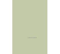 Matcha Green Aesthetic Journal: Minimalist Hardcover Notebook, 5.5 x 8.5, Dotted Cream Paper, 140 Pages - Calm Moss Green Journal for Mindful Writing, Desk Setup & Self-Care Rituals (Grounded Edition)