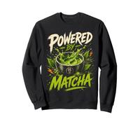 Matcha Green Japanese Tea Drink Beverage Humor Sudadera