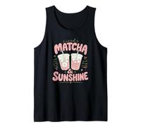 Matcha Helado y Sol Todo el día Todos los días Camiseta sin Mangas