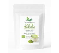 Matcha Latte ECO 100 gramos - Té Matcha Premium con Avena y Coco Ecológicos | Energía Natural, sin Gluten, sin Azúcar Añadido | Ideal para Latte, Smoothies y Recetas Saludables