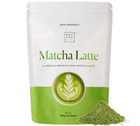 Matcha Latte en Polvo - Té Matcha Japonés, Ceremonial, con Leche Vegetal - Sabor Suave y Cremoso - Ideal para Bebidas Calientes y Frías - Sin Azúcar Refinado