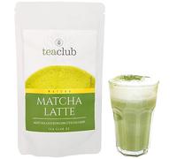 MATCHA LATTE MIX con 20% de té matcha en polvo y azúcar de flor de coco 200g, vegano sin gluten, té verde en polvo con azúcar de flor de coco, TeaClub