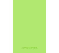 Matcha Latte Notebook - 5x8 Inch, A5 Pocket Size, 53 Pages - Lined Cream Pages, Soft Glossy Cover - aesthetic Matcha Latte Green
