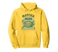 Matcha Mode Green es mi Amor por el café y el té Sudadera con Capucha