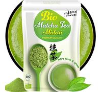 Matcha Orgánico “Midori” - Té Verde Premium en Polvo | Ideal para Matcha Latte, Smoothies & Postres | Rico en Antioxidantes y Vitaminas (500g)