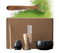 Matcha-Schüssel mit, Matcha-| Matcha-Schneebesen, 4-teiliges Matcha-Pulver-Set - Matcha-Schneebesen und -Halter, Matcha-Zubehör für den täglichen Gebrauch, alleine genießen