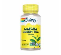 Matcha Té Verde Hoja 100 Cápsulas Veganas 300 Mg De Solaray