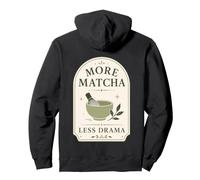 Matcha Tea Lover Más Matcha Menos Drama Sudadera con Capucha