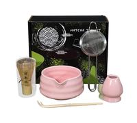 Matcha Tea Set - Kit de 5 piezas Safe Natural, cuchara profesional de batidor | Herramientas tradicionales Matcha para cocina doméstica, comedor, ceremonia del té, amigos o colegas