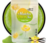 Matcha Vainilla - Té Verde en Polvo con extracto de vainilla | Energía Natural & Antioxidantes | Ideal para Matcha Latte, Smoothies y Postres