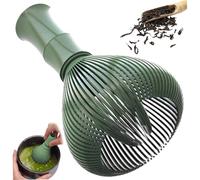 Matcha Watch Food Grado de plástico ABS Batch Batch Batchable REUSABLE 4.7x2.4in Wisk resistente al calor para bebidas, postres Wisk