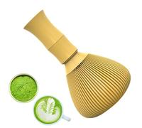 Matcha Whisk Brush, Conjunto De Herramientas De Matcha, Kit De Fabricación De Organizadores, Fácil De Usar, Liviano, Verde/amarillo/negro. Para El Hogar