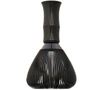 Matcha Whisk de plástico Matcha mezclador Chasen Matcha Whisk Batch de Matcha reutilizable Portable para hacer polvo de matcha, regalos 4.7x2.4 negro
