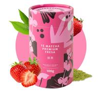 Matchaflix | T? Matcha Premium Fresa | Energ?a y sabor sin ansiedad | 100g