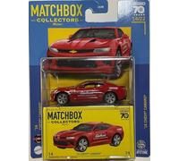Matchbox - '16 Chevy Chevrolet Camaro - Collectors 14/22 Serie 2023-1:64 Modelo de Coche Infantil Juguetes Coleccionista Modelo de Licencia Muscle Car Edelbrock GM USA - Con Caja - Mattel HLJ61