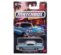 Matchbox 1958 Chevrolet Impala [Azul] 01/05-1:64 Vehículo de juguete fundido a escala