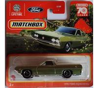 Matchbox 1970 Ford Ranchero 17/100 Serie 2023 Metal Flake Green Green