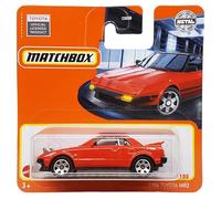 Matchbox 1984 Toyota MR2 - MB 16/100 - HFR60 - Short Card - Red - Superfast Lesney - Mattel 2022-1:64