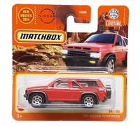 Matchbox - 1985 Nissan Pathfinder - MBX Adventure 54/100 - HVN45 - Short Card - Rojo - Superfast Lesney - Mattel 2024-1:64