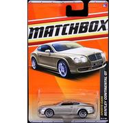 Matchbox 2011, Bentley Continental GT (Gold) 36/100, Sports Cars. 1:64 Scale.