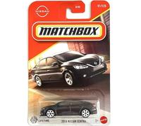 Matchbox 2016 Nissan Sentra [Negro] 91/125, Vehículo de juguete fundido a escala 1:64