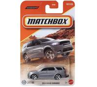 Matchbox 2018 Dodge Durango [plateado] 107/125, vehículo de juguete fundido a escala 1:64