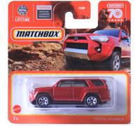 Matchbox 2018 Toyota 4Runner Metal Flake Red Serie 2023
