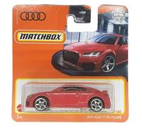 Matchbox - 2019 Audi TT RS Coupe - MBX 49/100 - HFR62 - Short Card - Super Fast Lesney - Rojo - Mattel 2022