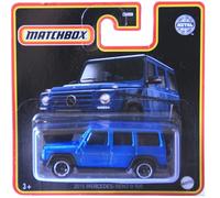 Matchbox 2022 2015 Mercedes-Benz G 500 azul (tarjeta corta) HJF43