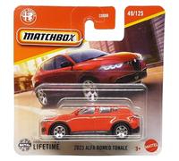Matchbox 2023 Alfa Romeo Tonale - MBX City 49/125 - JBR37 - Short Card - Red - Superfast Lesney - Mattel 2025-1:64
