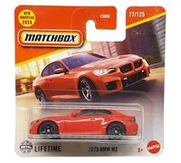 Matchbox - 2023 BMW M2 - MBX City 77/125 - JBR10 - Short Card - rojo metálico - Superfast Lesney - Mattel 2025-1:64
