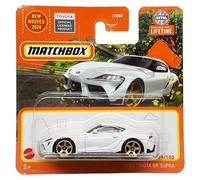 Matchbox 2023 Toyota GR Supra - MBX Road Trip 39/100 - HVN37 - Short Card - Blanco - Superfast Lesney - Mattel 2024-1:64