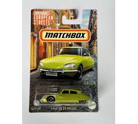 Matchbox 2024 European Streets 1968 DS 21 Pallas Verde Lima 24/24 (Tarjeta Larga) HVV41