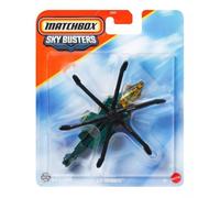 Matchbox Sky Busters Avión de juguete, helicóptero, transbordador espacial, reactor u otra réplica de avión con ruedas o hélices giratorias (Estilos surtidos, un modelo aleatorio), JDJ05