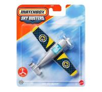 Matchbox Sky Busters Avión de juguete, helicóptero, transbordador espacial, reactor u otra réplica de avión con ruedas o hélices giratorias (Estilos surtidos, un modelo aleatorio), JDJ05
