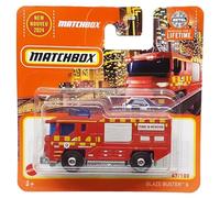 Matchbox Blaze Buster II - MBX Metro 47/100 - HVN44 - Short Card - Fire & Rescue - Superfast Lesney - Mattel 20245-1:64