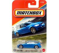 Matchbox BMW Serie 3 Touring, coche fundido a escala 1:64, azul, colección europea de calles