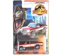 Matchbox Jurassic World Coches 6er Set Jeep Wrangler Ford Explorador Set D