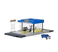 Matchbox Concesionario de Coches Pista para Coches de Juguete Incluye 1 vehículo, Regalo para niños +3 años (Mattel HDL34)