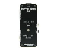 MATCHBOX D.I. Guitarra eléctrica analógica, pedal de efecto bajo, transferencia de señal al sistema de audio, mini efectos, pedal, piezas de guitarra, accesorios