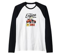 Matchbox - Equipo de Bomberos 1953 Camiseta Manga Raglan