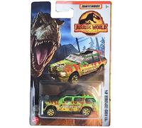 Matchbox Jurassic World Coches 6er Set Jeep Wrangler Ford Explorador Set D