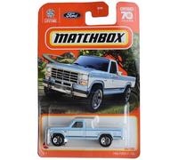 Matchbox Ford F-150 1986, azul 84/100